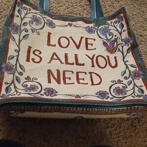 Brighton Multicolor Floral Tote Bag